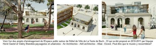 projet mairie musée à la teste de buch
