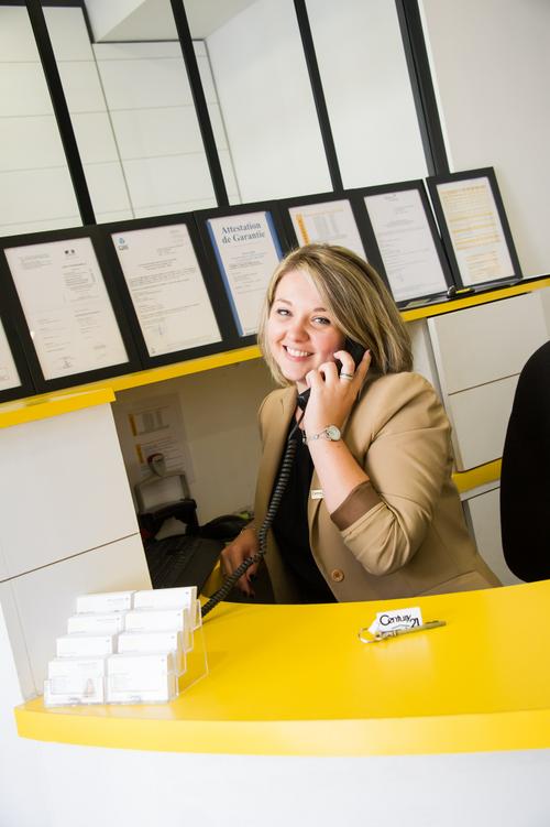 karine allogne accueil agence immobilière la teste de buch cazaux gujan-mestras