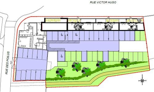 plan de masse résidence neuve so bassin la teste
