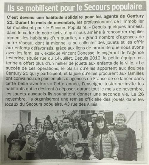 conférence de presse jouet de noel la teste de buch