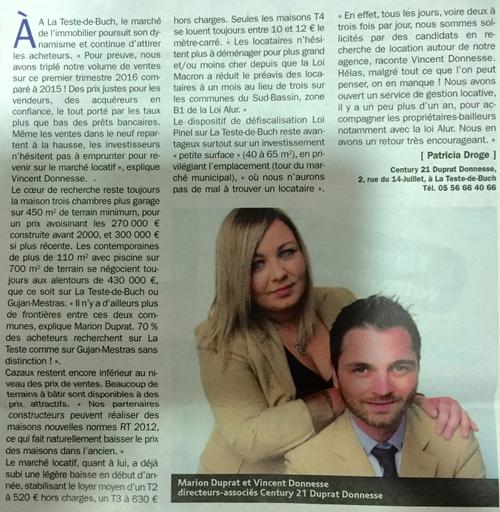 immobilier la teste de buch