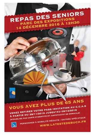 repas des seniors à la teste de buch