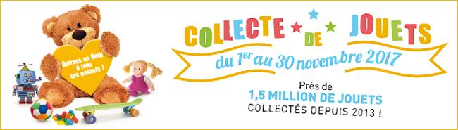 collecte de jouets la teste de buch