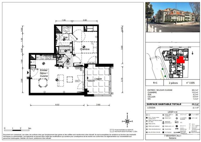 Appartement T2 à vendre - 2 pièces - 46.2 m2 - ARCACHON - 33 - AQUITAINE - Century 21 Duprat & Associés