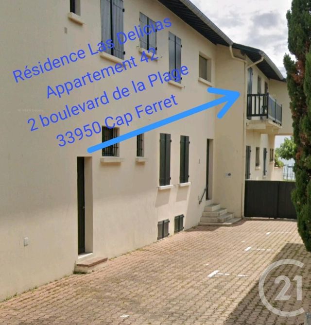 Appartement F1 à louer LEGE CAP FERRET