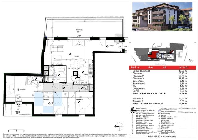 Afficher la photo en grand Appartement T4 à vendre - 4 pièces - 88.57 m2 - LA TESTE DE BUCH - 33 - AQUITAINE - Century 21 Duprat & Associés