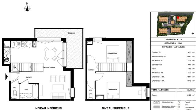 Appartement T3 à vendre AUDENGE